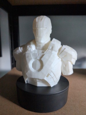 Iron Man Bust 3D-gedruckte Figur (Kunststoff)