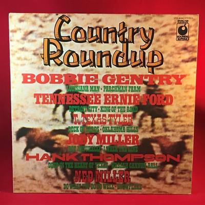 VARIOUS Country Roundup 1974 UK Vinyl LP record Bobbie Gentry Ned Miller  A