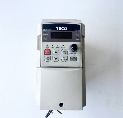 TECO Speecon 7300CV FMV-180-1 VFD Inverter Drive 0.5HP 0.4kW 1-Phase 200-240V