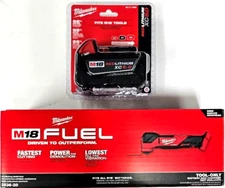 NEW N BOX Milwaukee M18 Fuel 2836-20 Multi-Tool, (1) 5.0 Battery Oscillating 18V