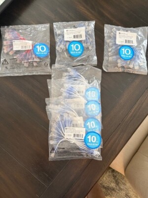 Monoprice Cat6A SlimRun Ethernet Patch Cables   Assorted 10-Pack Bundles | Save