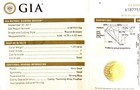 GIA certified 1.23ct round diamond  I1 J 14k yellow gold solitaire pendant 0.9g — photo 4