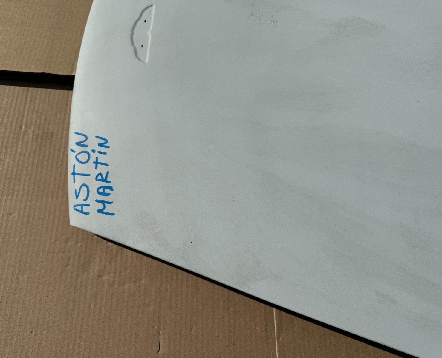 05-12 ASTON MARTIN DB9 VOLANTE FRONT BONNET SHELL HOOD PANEL COVER UNPAINTED OEM