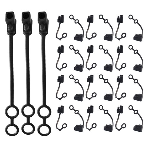 15 Pcs Cover Waterproof Plug Covers Protective Cap Ends - Photo 5 sur 12
