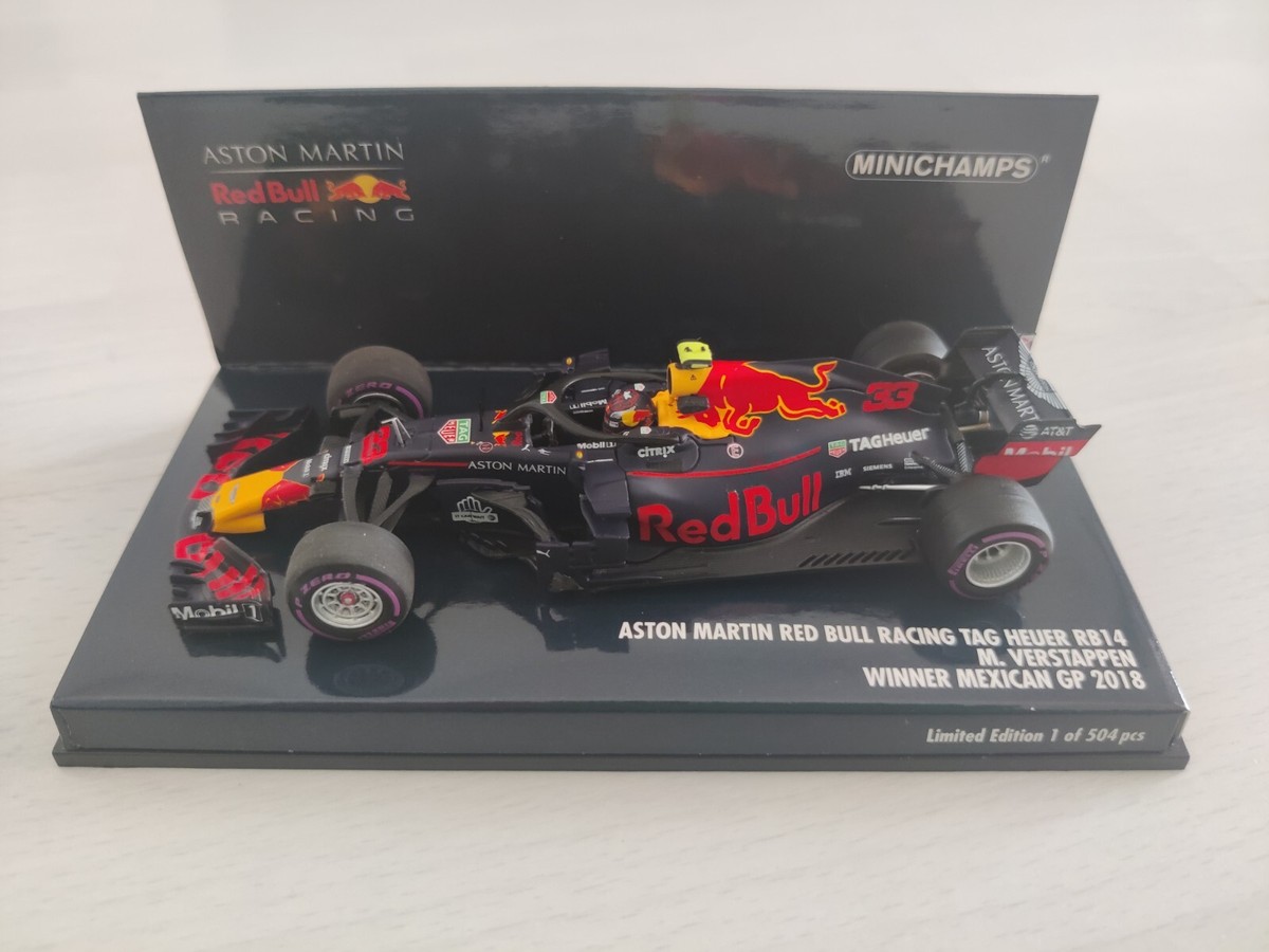 F1 Red Bull RB14, Verstappen, Winner Mexican GP 2014, 504pcs