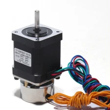 42 stepper motor with brake 0.55N/0.7N high torque self-locking 2-phase 4-wire