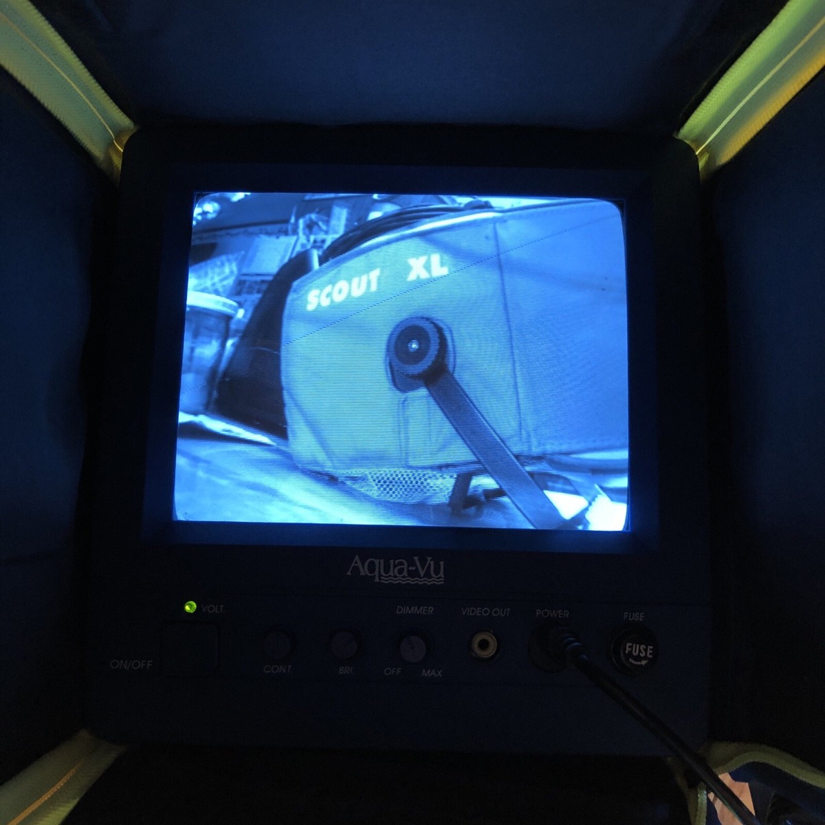 Aqua-Vu Scout XL Fish Looker Underwater Camera Good Condition