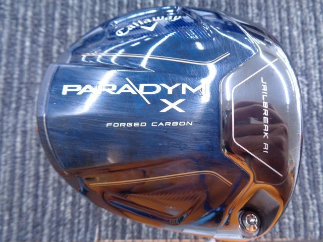 PARADYM X 10.5° ドライバー Tour AD CQ-5 Callaway PARADYM X Driver 10.5deg RH Tour AD CQ5 graphite