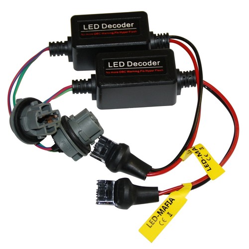2 Resistance Load Resistors Car BAY15D H1 H3 Headlight Indicator - Picture 12 of 16