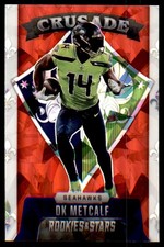 2021 Panini Rookies & Stars #CR-9 DK Metcalf Crusade Red Ice