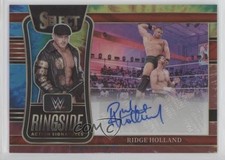 2022 Panini Select WWE Tie-Dye Prizm 1/25 Ridge Holland #RA-RHD Auto 1bg9