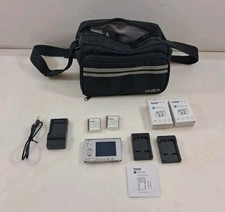 Sony Cyber-shot DSC-T7 5.1MP Digital Camera Gray w/ Charger 2 Batteries Memory C