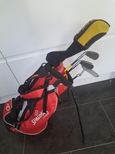 SET OF DUNLOP LOCO CRAZY LONG JUNIOR GOLF CLUBS, RIGHT HANDED, SUIT 5 - 8 YEARS