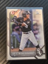 2022 Bowman - Prospects Misael Gonzalez #BP-4 (RC) Chicago White Sox 1st Bowman 