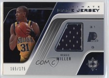 2004-05 Ultimate Collection Game Jersey 165/175 Reggie Miller #UGJ-RM HOF 0c3