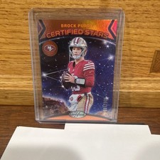 2024 Certified Certified Stars Orange Mirror /149 Brock Purdy #7