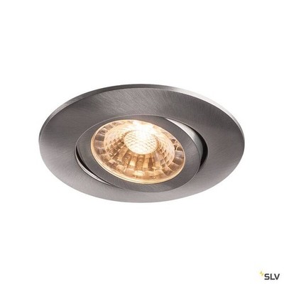 SLV Einbaustrahler Easy-Install Master QPAR51 Alu rund max. 20W GU10 schwenkbar