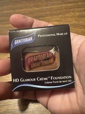 Graftobian HD Glamour Cr me Foundation, 1/2oz, Smoke