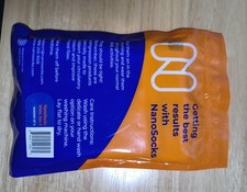 Nanosocks Brand New In Pkg Compression socks, White, Size 3 Large 