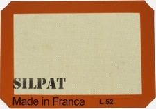 Silpat AE295205-01 Pre Non-Stick Silicone Baking Mat, 11-3/4" x 8-1/4" - 2 PACK