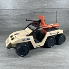 Vintage Hasbro GI Joe 1988 Desert Fox Jeep 6WD Vehicle Complete ARAH