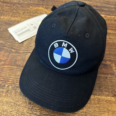 BMW Freude offizielle bestickte Baseballkappe (RAR) neu Etikett verstellbar Erwachsene