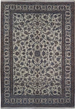 7.3 x 10 Signed Habibian Authentic High Quality Perrsian Naain Rug #PIX-22028