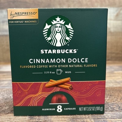 Starbucks by Nespresso Vertuo Capsules Cinnamon Dolce Light Roast Coffee - 8ct