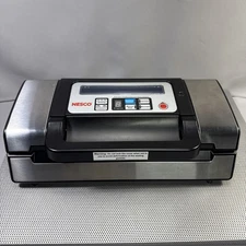 Nesco VS-12 Deluxe Vacuum Sealer 130 Watts With Bags Viewing Lid Compact