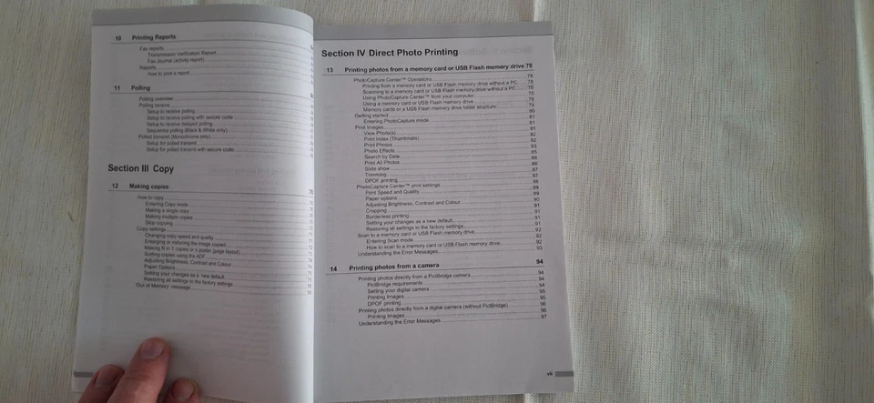 Owners Manual for Borther MFC-465CN (fax / printer / scanner) - users guide - Image 4 of 4