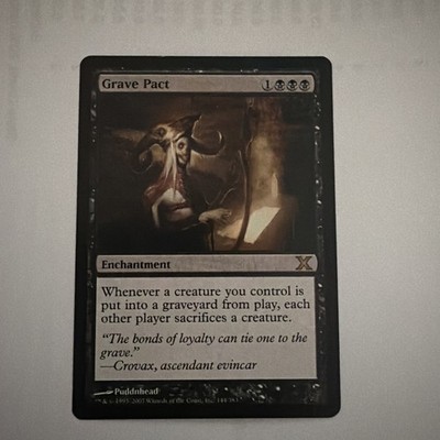 Grave Pact, Core Set 10th Edition, Mtg, Near Mint