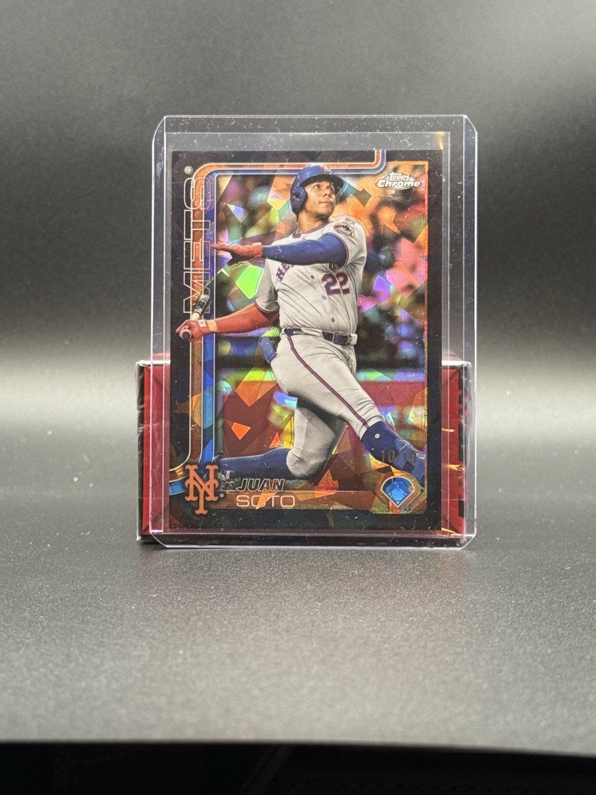 Juan Soto #200 2025 Topps Chrome Sapphire Black /10