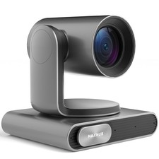 Meeting PTZ , 12x Optical Zoom Video Conferencing 1080P 60fps AI Tracking Ges...