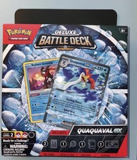 Pokemon TCG QUAQUAVAL Deluxe Battle Deck - NEW