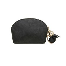 Women Ladies Leather Small Mini Wallet Card Key Holder Zip Coin Purse Clutch Bag