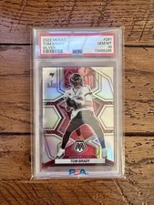 2022 Mosaic Tom Brady Silver Super Bowl LV MVP PSA 10 #291 Buccaneers