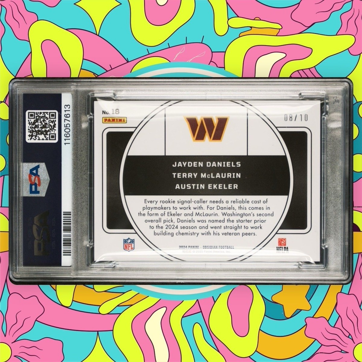 2024 Panini Obsidian - Nucleus Terry McLaurin, Austin Ekeler