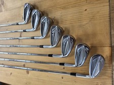 Mizuno JPX 923 Hot Metal Irons, 5-GW. RH, Regular Shafts, Good Condition