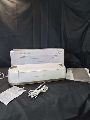 Gold Edition Cricut Explore Air Electronic Die Cutting Machine Sticker AMAZING. 