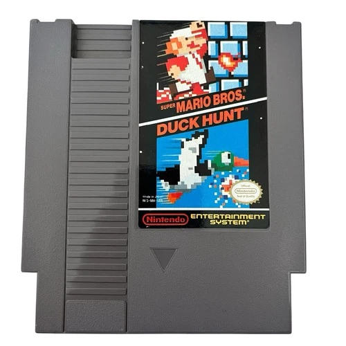 Vintage NES Super Mario Bros Duck Hunt Nintendo Game Cartridge Japan 1985 Tested