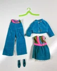Vintage 1960's Mattel Barbie Skipper Triple Treat #1748-Original Assorted Pieces