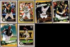 Topps Big League Oakland Athletics (6) Card Lot - Almost Gone – Get Yours Bef...