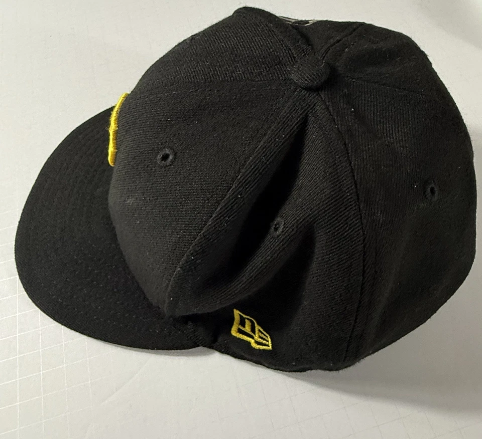 Sombrero holográfico vintage de los Piratas de Pittsburgh con cierre a presión Foto 3 de 4