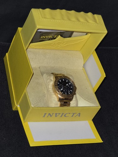 Invicta Gold Plated Divers Watch