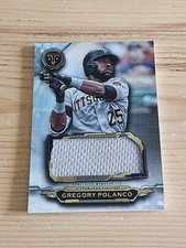 GREGORY POLANCO 2019 Topps Triple Threads Single Jumbo Jersey Relic #D /36