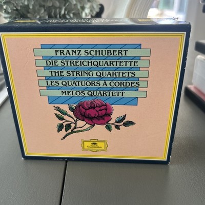 Franz Schubert Complete String Quartets Melos DG CD Box Set - Death & the Maiden
