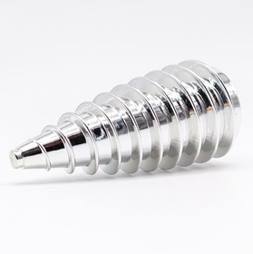 LEGO Drill Cone Spiral Drill Rock Raiders Silver Chrome 4940 4970 71612cx1