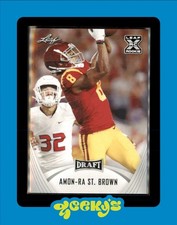 2021 Leaf Amon-Ra St. Brown [Base] #27 DETROIT LIONS $2MIN ORDER