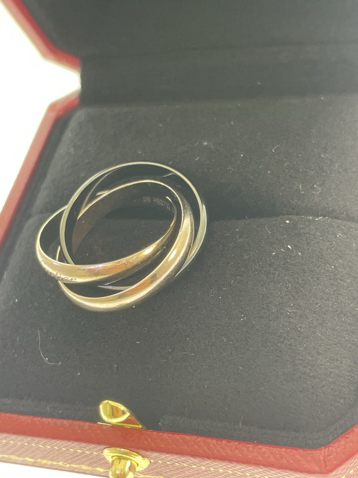 Authentic Cartier Trinity Ceramic Classic Ring - image 4