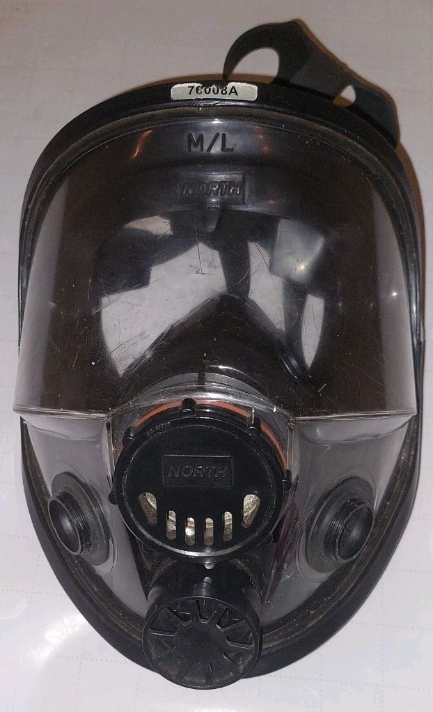 Honeywell North 76008A Full Face Respirator Mask Fallout Survival Cosplay